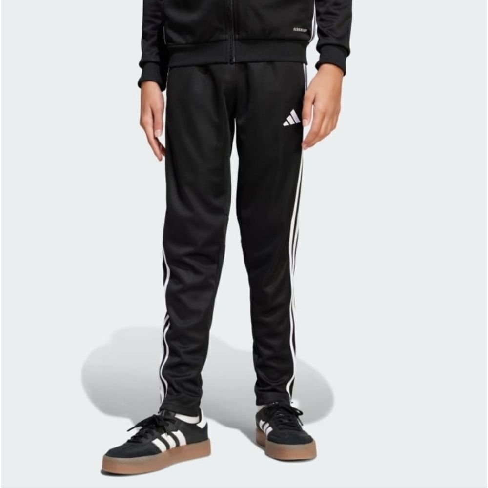 Adidas Kids Training Pants Black Boys Size 10/12 Medium Joggers